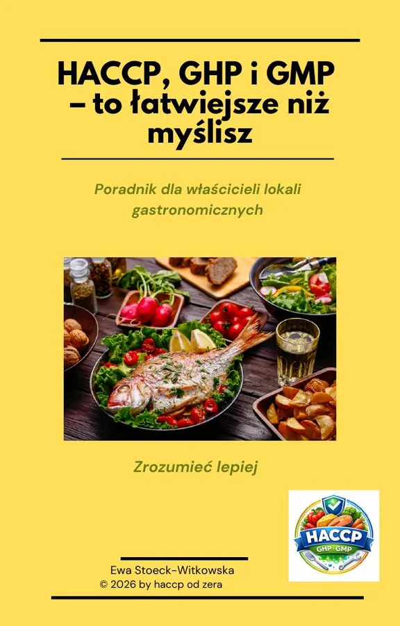 Okładka e-booka HACCP, GHP i GMP – to łatwiejsze niż myślis